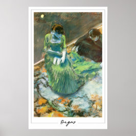 Edgar Degas Zedign Poster de arte #159-2