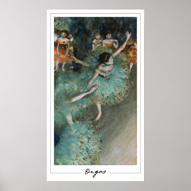 Edgar Degas Zedign Poster de arte #18 (Frente)