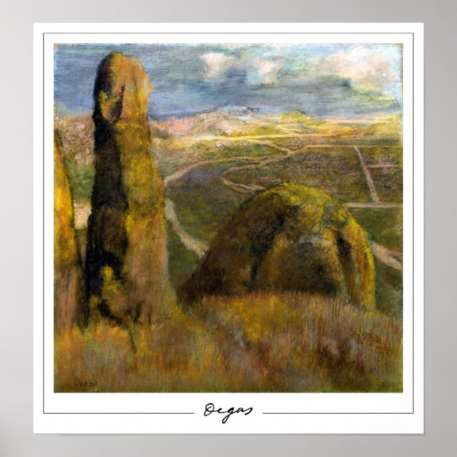 Edgar Degas Zedign Poster de arte #19 (Frente)