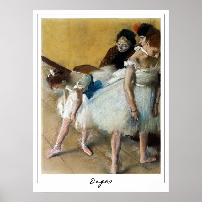 Edgar Degas Zedign Poster de arte #20 (Frente)