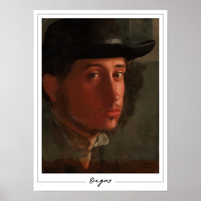 Edgar Degas Zedign Poster de arte #22 (Frente)