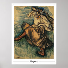 Edgar Degas Zedign Poster de arte #285-2