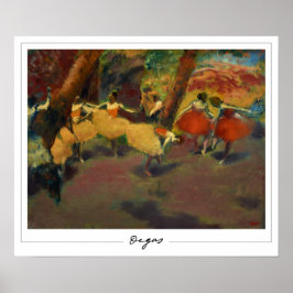 Edgar Degas Zedign Poster de arte #28-2