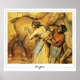 Edgar Degas Zedign Poster de arte #341-2