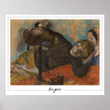 Edgar Degas Zedign Poster de arte #408-2