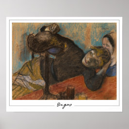 Edgar Degas Zedign Poster de arte #408-2