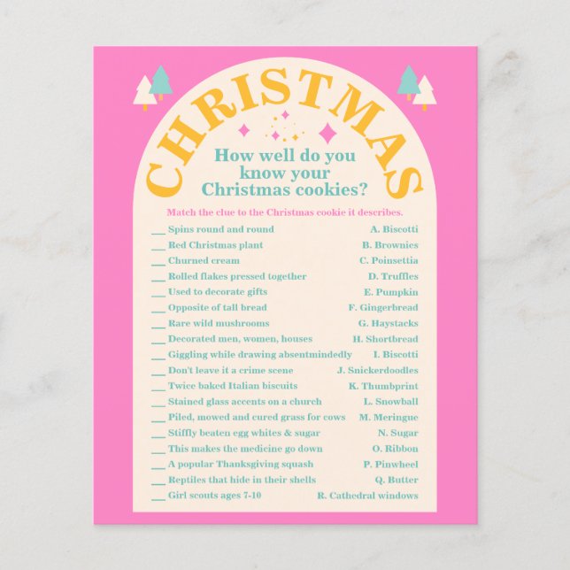 Edición, cookie de Navidades, tarjeta de juego de  (Anverso)