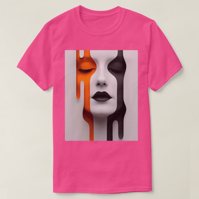 "Edición de Camiseta Básica de Dos Tonos" (Diseño del anverso)