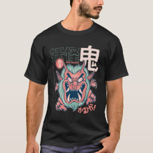 Edición de camiseta japonesa Yokai Mask