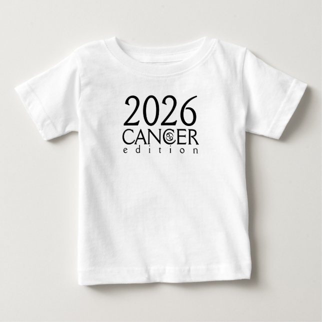 Edición de cáncer 2026 con camiseta de bebé con sí (Anverso)