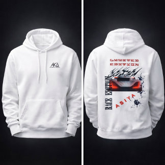 Edición de Carrera Sudadera con Capucha para Auto