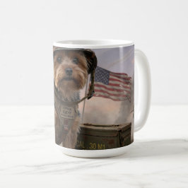 Edición de perro Yorkie | Taza de café de las fuer