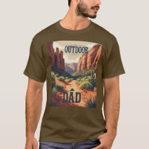 Edición de pista para papá al aire libre camiseta