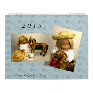Edición del calendario 2013 de las muñecas de