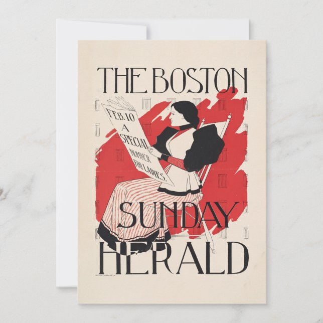 Edición del Viejo Domingo del Herald Women's Editi (Anverso)