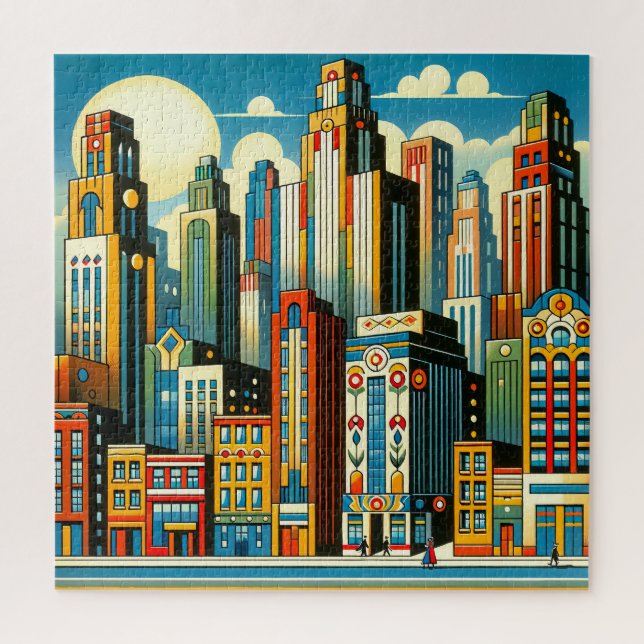 Edición Especial Cityscape 600 Piece Puzzle (Vertical)