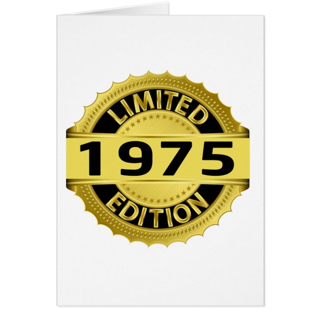 Edición limitada 1975 (Frente)