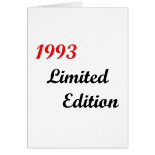 Edición limitada 1993