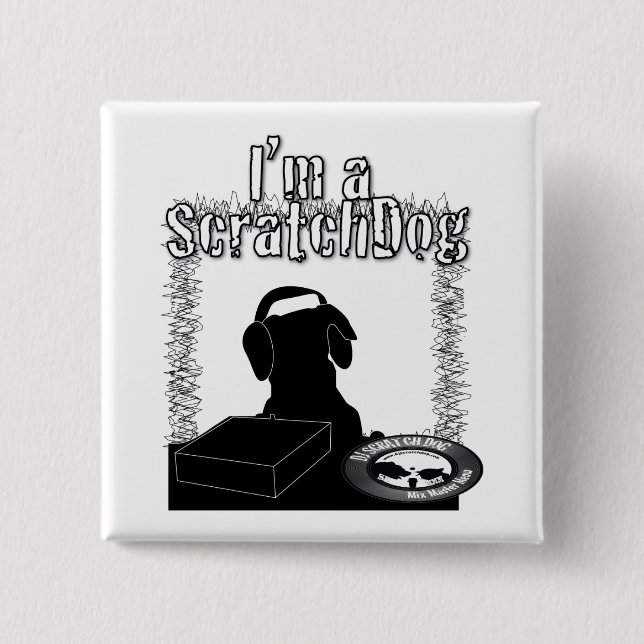 Edición limitada soy un botón de Scratchdog (Anverso)