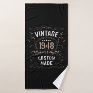 Edición Limitada Vintage 1948 Tarjeta hecha a medi