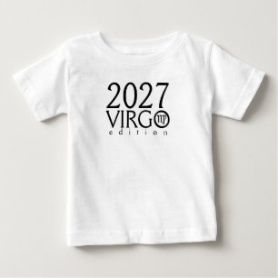 Edición Virgo 2027 con camiseta de bebé símbolo