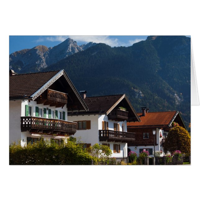 Edificio bávaro de graffito (Anverso (Horizontal))