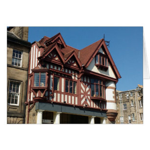 Edificio de armazones de encino Tudor, Edimburgo,