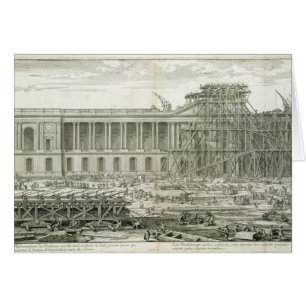 Edificio de la entrada principal del Louvre, Parí