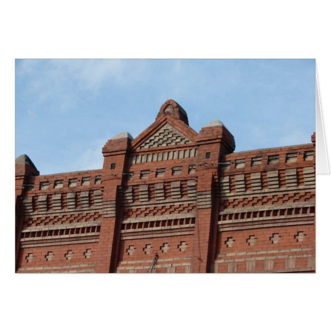 Edificio de ladrillos (Anverso (Horizontal))