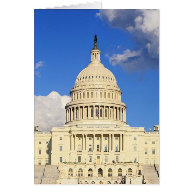 Edificio del Capitolio de los Estados Unidos, Wash (Frente)