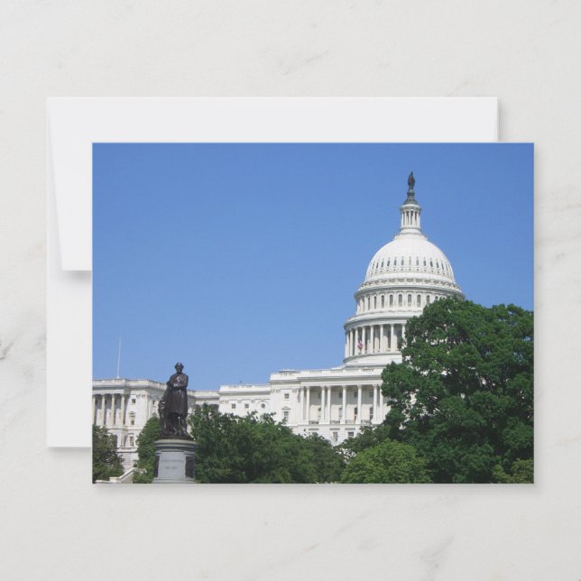 Edificio del Capitolio en Washington DC (Anverso)