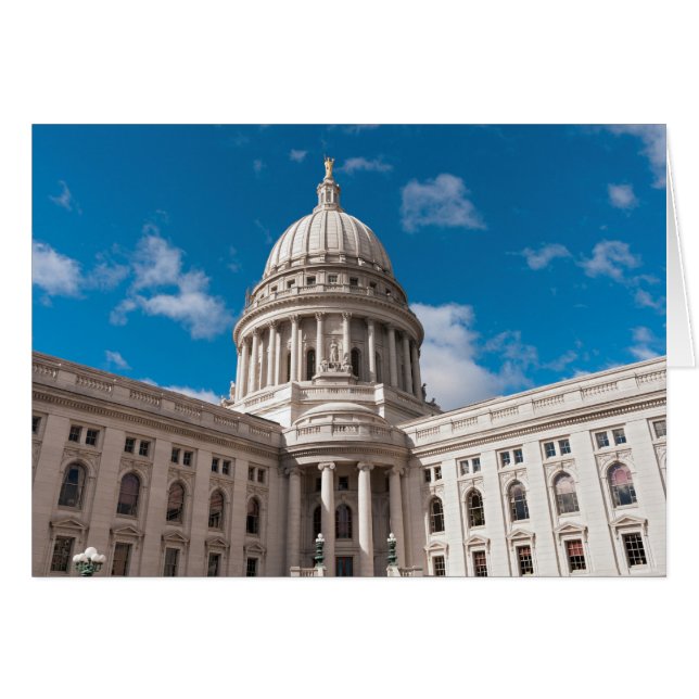 Edificio del Capitolio Estatal de Wisconsin (Anverso (Horizontal))