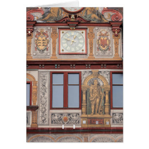 Edificio del casco antiguo Frescos