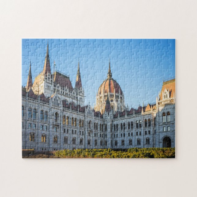 Edificio del Parlamento de Budapest rompecabezas (Horizontal)