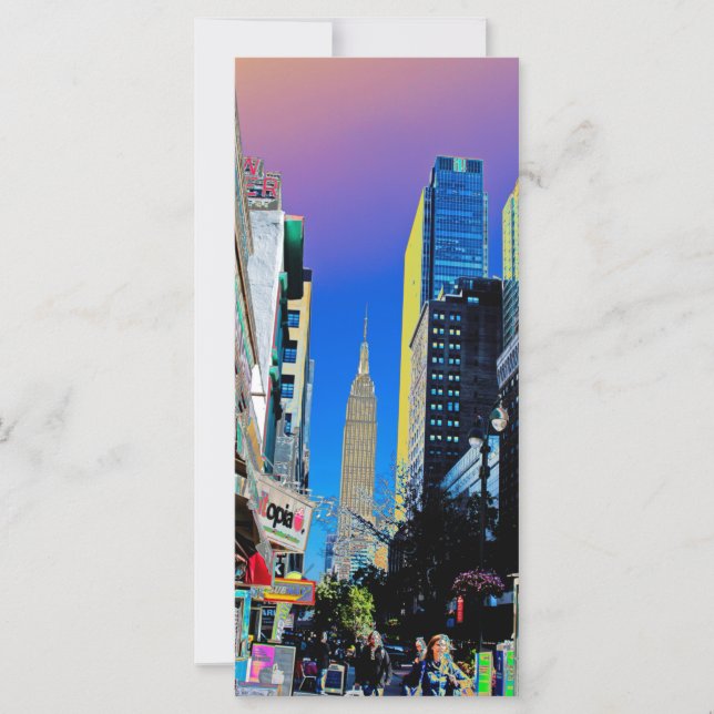 Edificio Empire State del 42° Poster de St. New Yo (Anverso)