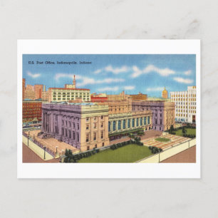 Edificio federal de la tarjeta postal antigua de I