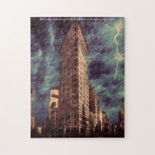 Edificio Flatiron de Nueva York. Rompecabezas