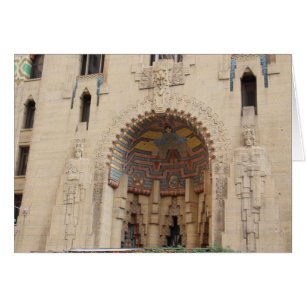 Edificio Guardian, Detroit, tarjeta Michigan