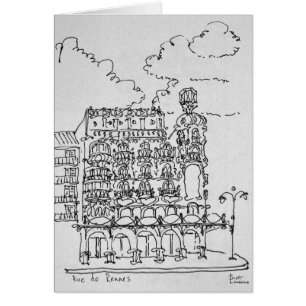 Edificio Haussmann   Rue de Rennes, París