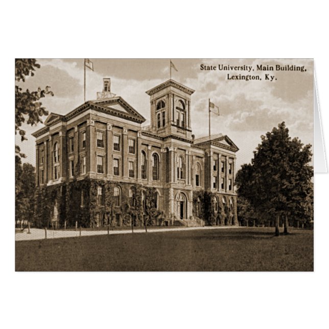 Edificio principal de la universidad de estado de (Anverso (Horizontal))