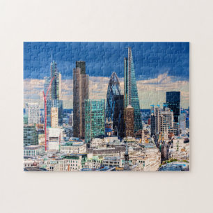 Edificios de la ciudad de Londres - Puzzle Jigsaw
