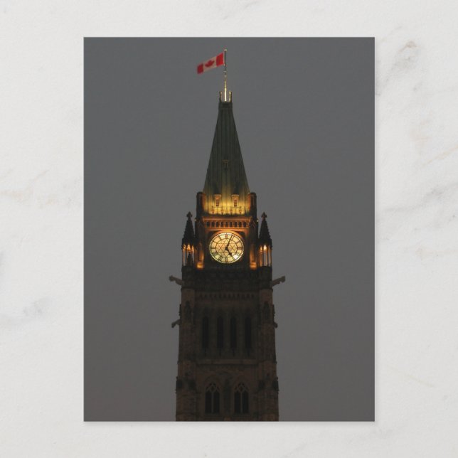 Edificios del Parlamento Ottawa - Tarjeta postal (Anverso)