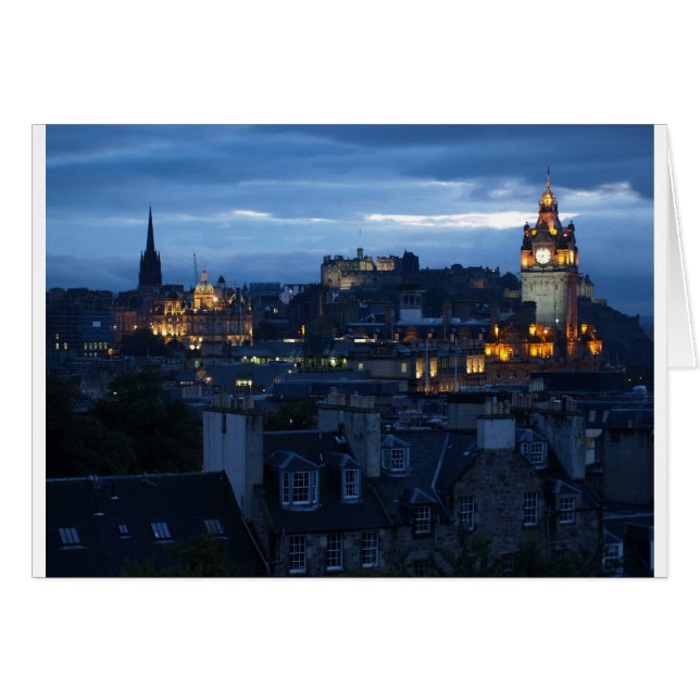 Edinburgh Skyline (Anverso (Horizontal))