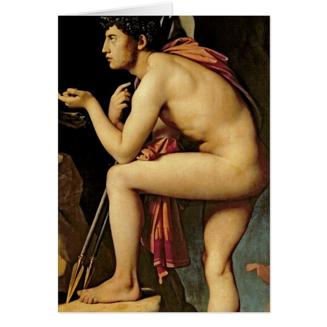 Edipo y la esfinge, 1808 (Frente)