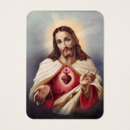 Editable Corazón Sagrado de Jesús Funeral Católico