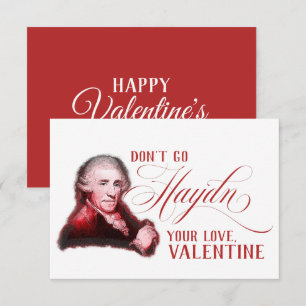 EDITABLE Música Clásica con Tarjeta de San Valentí