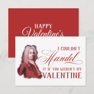 EDITABLE Música Clásica con Tarjeta Handel Valenti