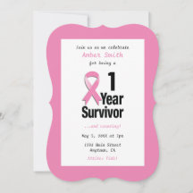 Editar el cáncer de mama al año - Tarjeta plana de