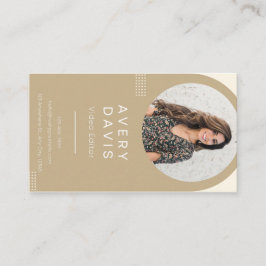 Editor de vídeo de tarjeta de presentación