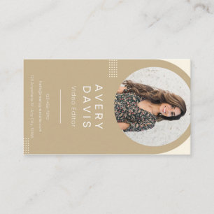 Editor de vídeo de tarjeta de presentación